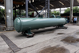 大型工業(yè)換熱器漏水，恒迅建議現(xiàn)地維修